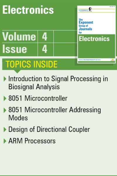 Electronics – Volume 4 – Issue 4